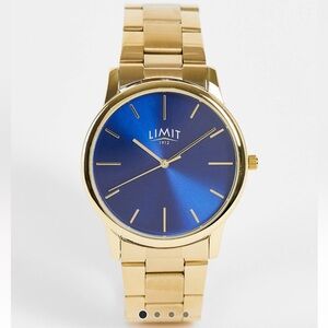 NWOT Limit Unisex Gold Watch